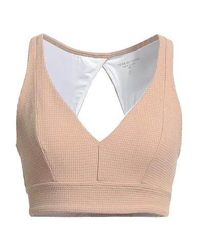 Blush Synthetic fabric Top
