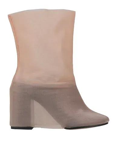 Blush Tulle Ankle boot