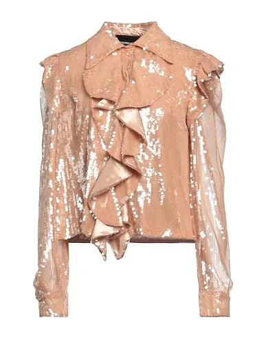 Blush Tulle Solid color shirts & blouses