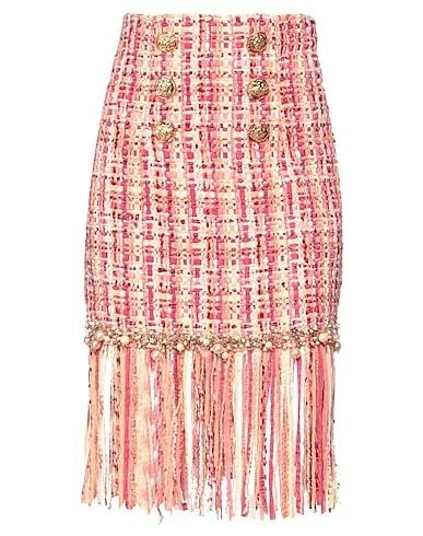 Blush Tweed Midi skirt