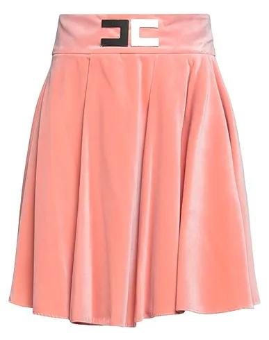 Blush Velvet Mini skirt