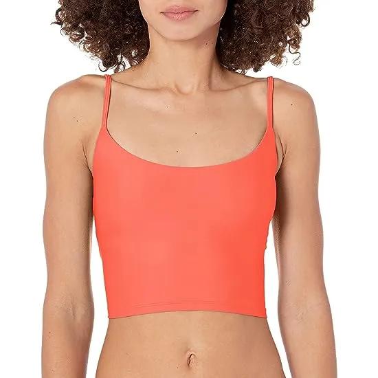 Body Glove Women's Standard Smoothies Norah Solid Crop Bikini Top Swimsuit