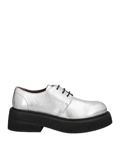 BOEMOS | Silver Women‘s Laced Shoes