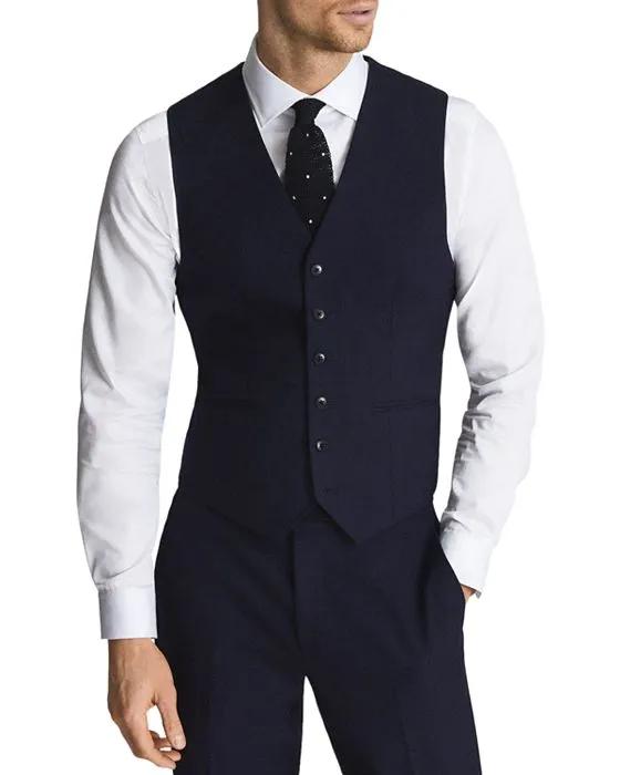 Bold Solid Slim Fit Suit Vest