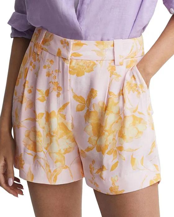 Bonnie Printed Tailored Shorts