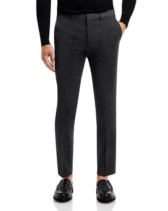 BOSS Hesten Stretch Wool Extra Slim Fit Suit Pants