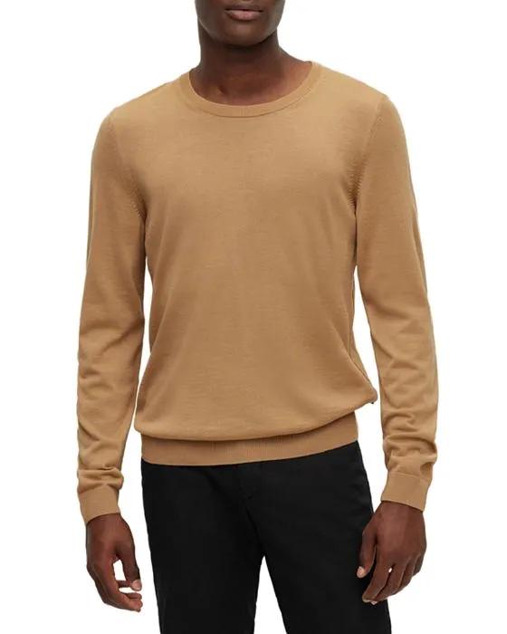 BOSS Leno-P Slim Fit Wool Crewneck Sweater
