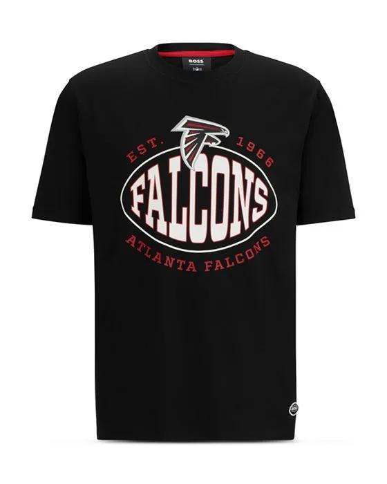 BOSS NFL Atlanta Falcons Cotton Blend Graphic Tee