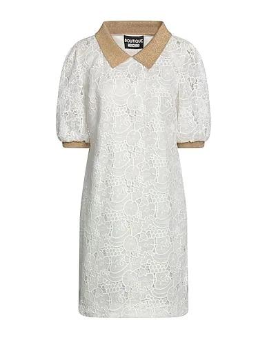 BOUTIQUE MOSCHINO | White Women‘s Short Dress