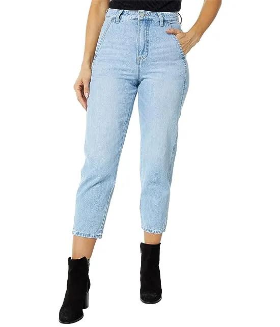Bow Leg Denim Jeans in Steal The Show
