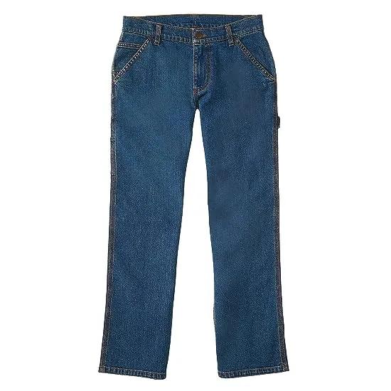 Boys' Washed Dungaree Pants (Lined and Unlined)