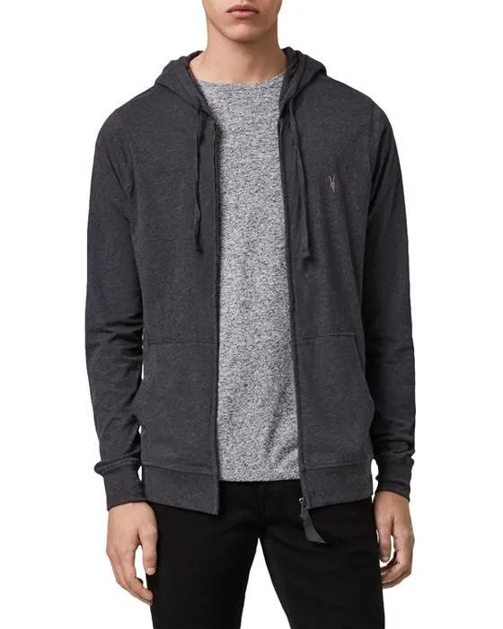 Brace Cotton Embroidered Logo Regular Fit Full Zip Hoodie