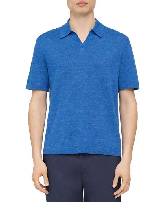 Brenan Short Sleeve Open Collar Polo Shirt