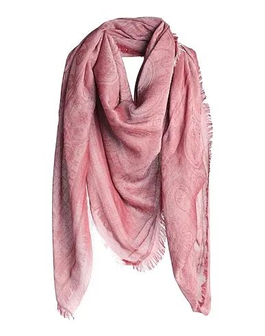 Brick red Jacquard Scarves and foulards