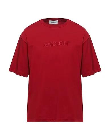 Brick red Jersey Oversize-T-Shirt