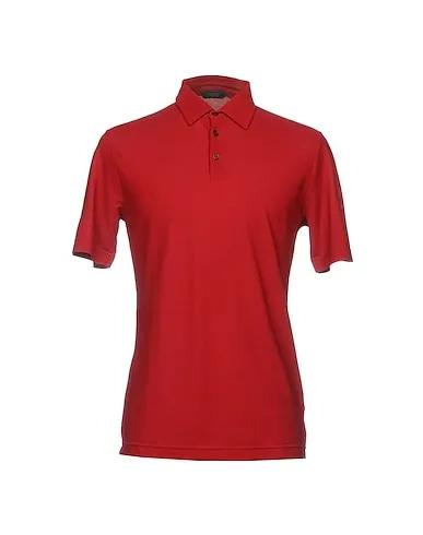 Brick red Jersey Polo shirt