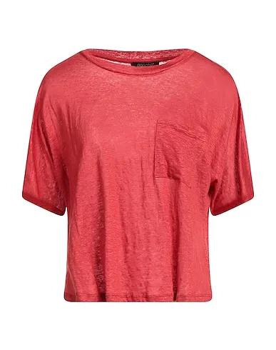 Brick red Jersey T-shirt