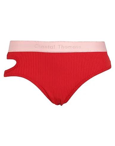 Brick red Jersey Thongs