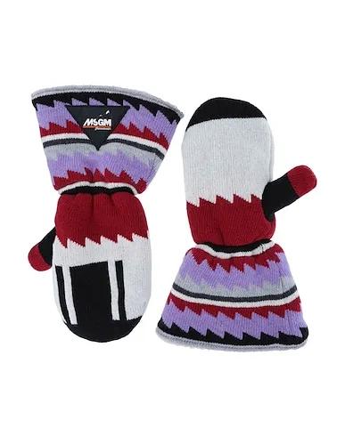 Brick red Knitted Gloves