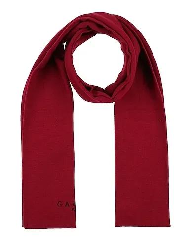 Brick red Knitted Scarves and foulards