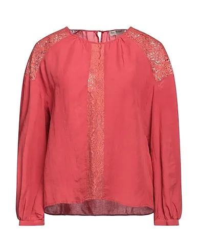 Brick red Lace Blouse