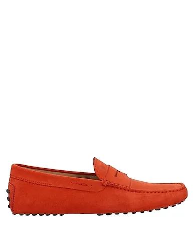 Brick red Leather Loafers