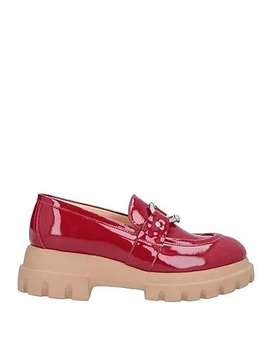 Brick red Loafers