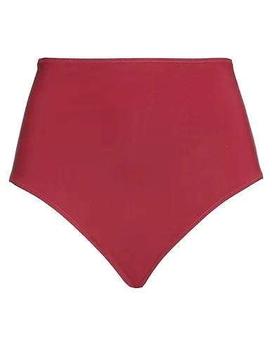 Brick red Synthetic fabric Bikini