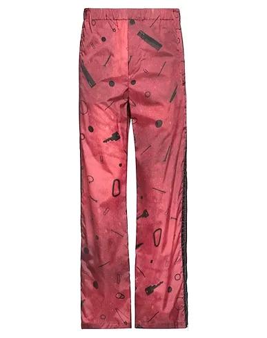 Brick red Techno fabric Casual pants
