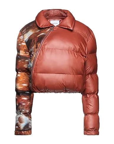 Brick red Techno fabric Shell  jacket