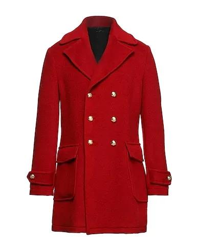 Brick red Velour Coat