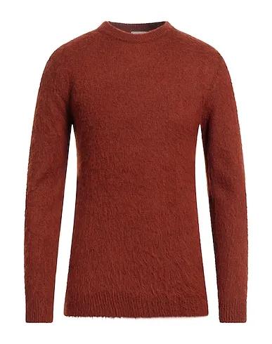 Brick red Velour Sweater
