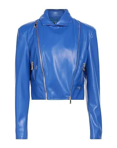 Bright blue Biker jacket