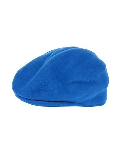 Bright blue Boiled wool Hat