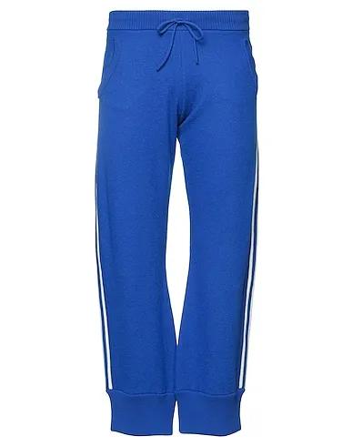 Bright blue Bouclé Casual pants