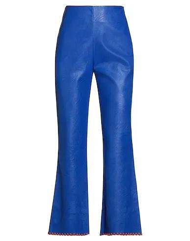 Bright blue Casual pants