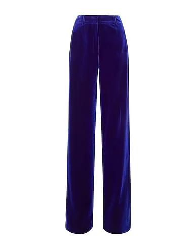 Bright blue Chenille Casual pants