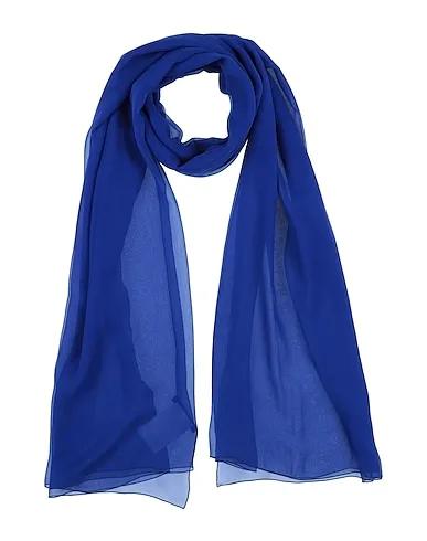 Bright blue Chiffon Scarves and foulards