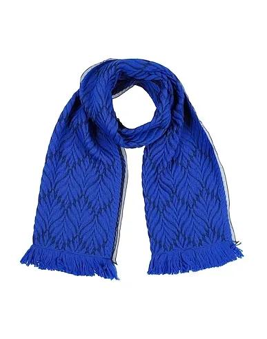 Bright blue Chiffon Scarves and foulards