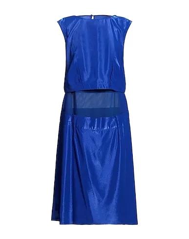 Bright blue Crêpe Midi dress
