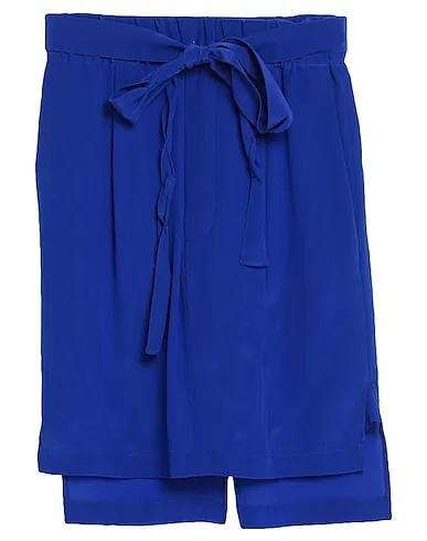 Bright blue Crêpe Mini skirt