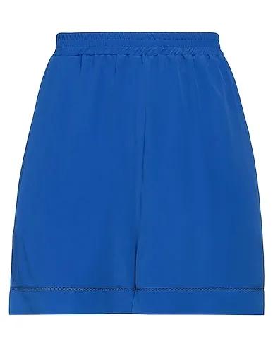 Bright blue Crêpe Shorts & Bermuda