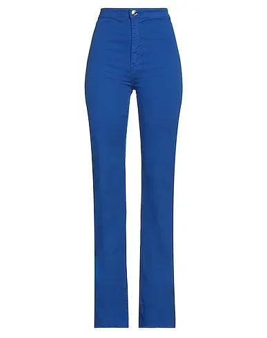 Bright blue Denim Denim pants