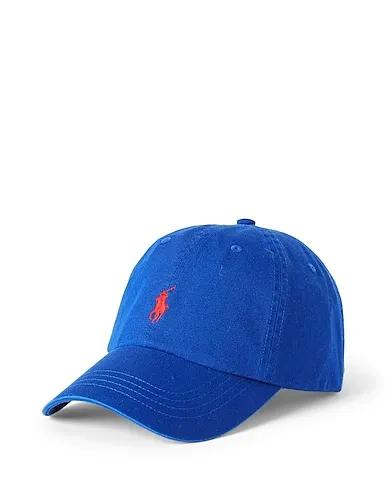 Bright blue Gabardine Hat COTTON CHINO BALL CAP
