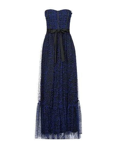 Bright blue Grosgrain Long dress