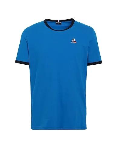 Bright blue Jersey Basic T-shirt BAT Tee SS N°3 
