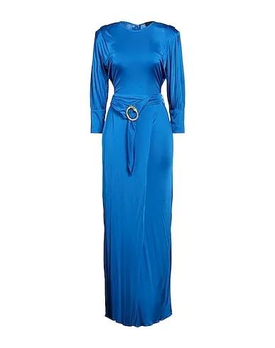 Bright blue Jersey Long dress