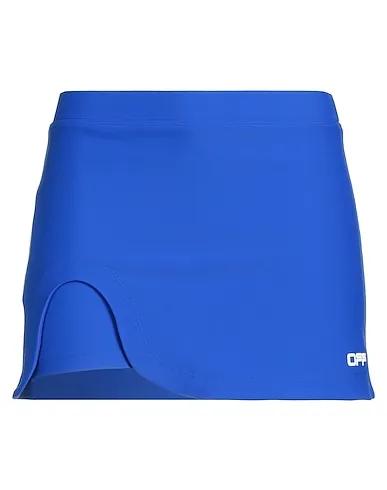 Bright blue Jersey Mini skirt