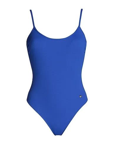Bright blue Jersey One-piece swimsuits CAPRI