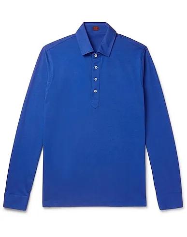Bright blue Jersey Polo shirt